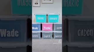 Memory Boxes for Kids - Back To School Organization Ideas