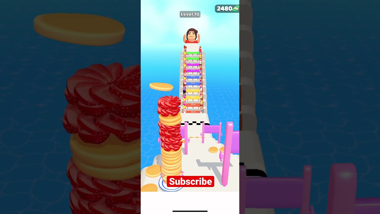 Pancake Run level 70