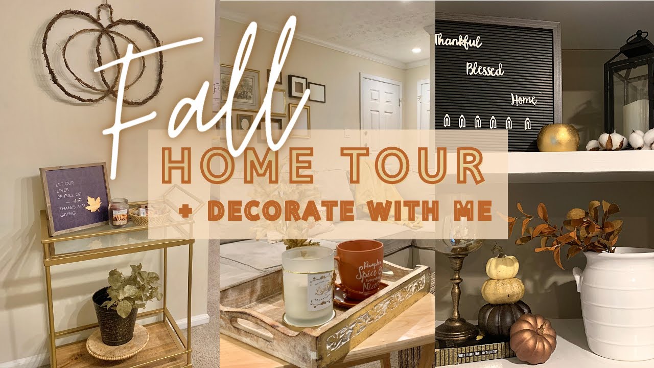 Fall Decorate with Me | Fall Home Tour | Fall & Thanksgiving Decorating Ideas | Fall Home Decor