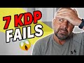 STOP Now! - 7 Critical KDP Mistakes