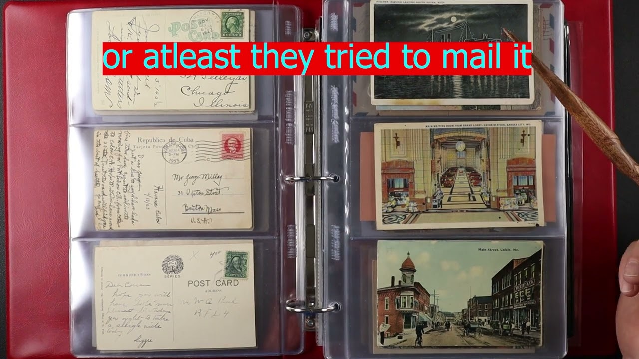 Postcard & Cover Album