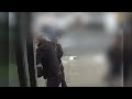 Dramatic moment hero off-duty officer slams shoplifter to the ground after fleeing store