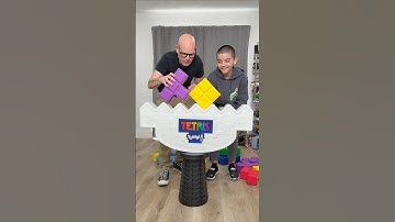 A 10 year old beat me at Tetris?! #shorts