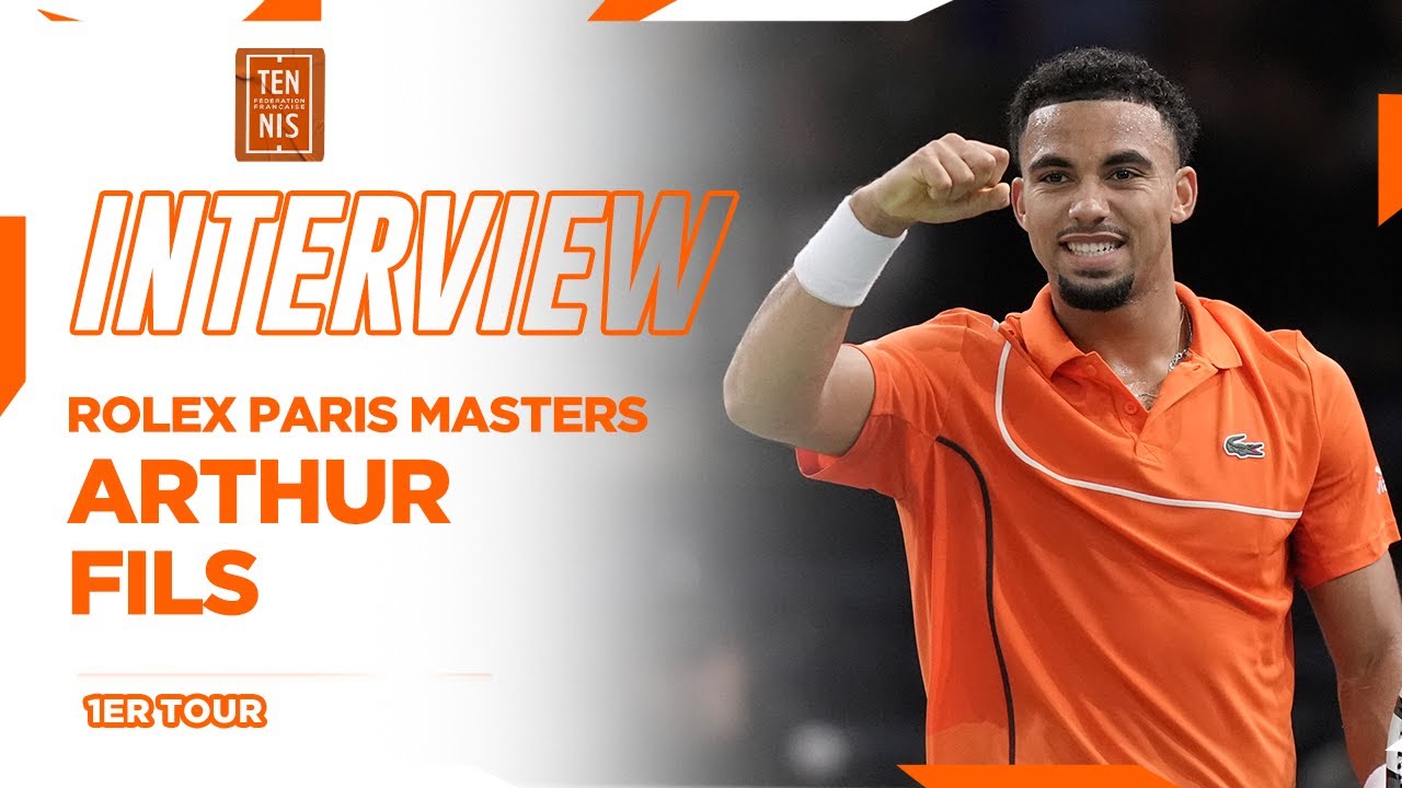 Arthur Fils sort Cilic au premier tour | Rolex Paris Masters 2024