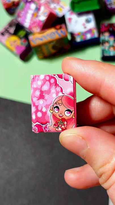 Mini book📕 #minibook #sticker #stickers #diy #pink #paper #paper #aesthetic #princess #singer #song