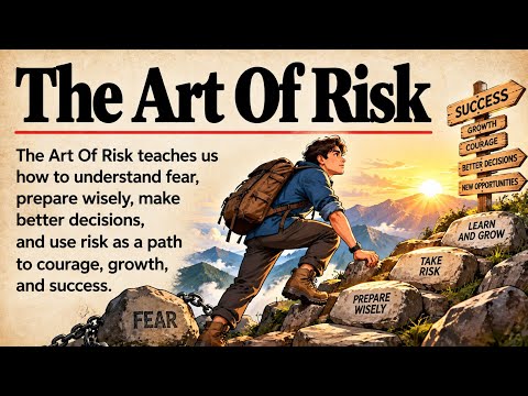 The Art Of Risk | How To Take Smart Risks And Build Courage | Learn English With Book Summary 📖