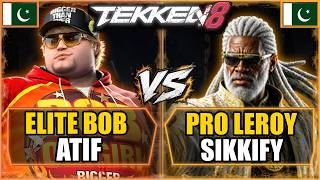 ATIF (BOB) vs Sikkify (LEROY) ▰ High Level Tekken 8 Gameplay screenshot 1