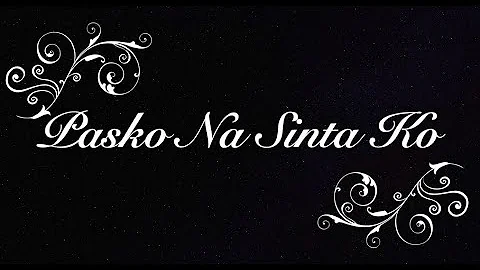 Pasko Na Sinta Ko - Soprano Sax