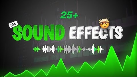 🗿20+ Free Sound Effects Download  | High Quality SFX | Royalty Free Effects
