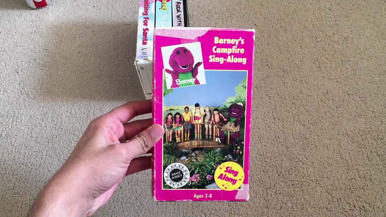 My Barney The Backyard Gang Vhs Collection Youtube