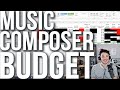 How Much I Earn Each Month as a Music Composer (+free Budget)