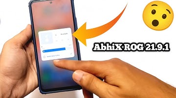 AbhiX ROG 21.9.1 For Redmi Note 10 Pro/ Pro Max | Best Battery Backup | New Features | Superb Gaming