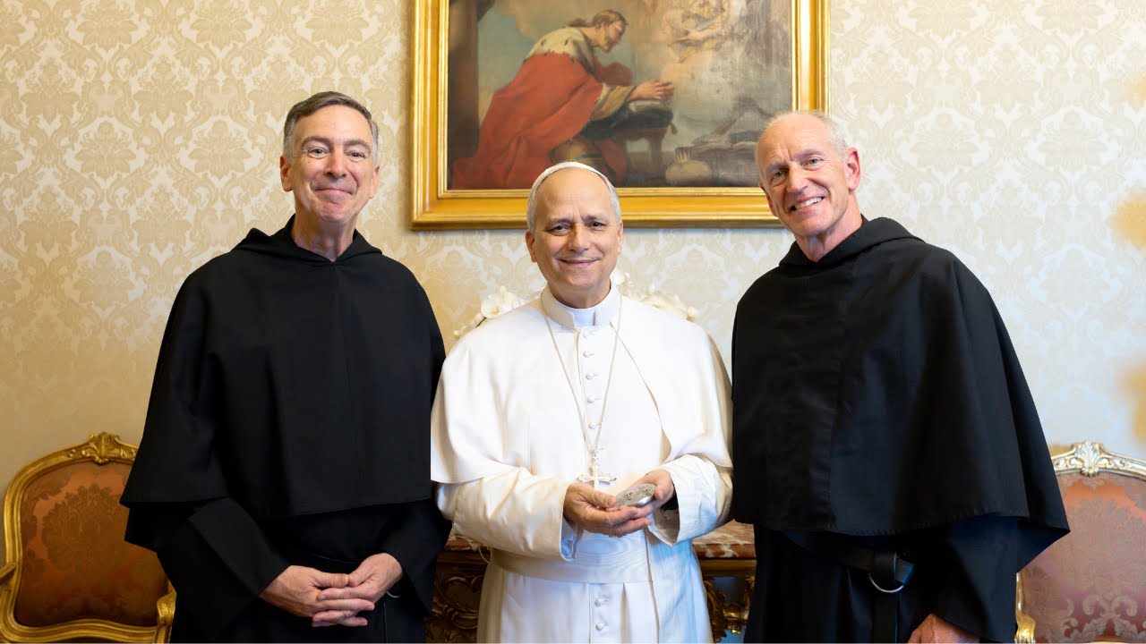 A Son of Augustine | Pope Leo XIV Accepts the Saint Augustine Medal