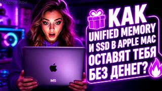 🎁КАК UNIFIED MEMORY И SSD В APPLE MAC ОСТАВЯТ ТЕБЯ БЕЗ ДЕНЕГ?🔥- ALEXEY BORONENKOV | 4K