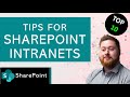 Top 10 Tips to design a SharePoint Intranet in 2023 | SharePoint Intranet Examples