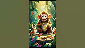 Milo the Monkey and the Magic Mirror 🐒✨ | Be Yourself! | Kids Moral Story