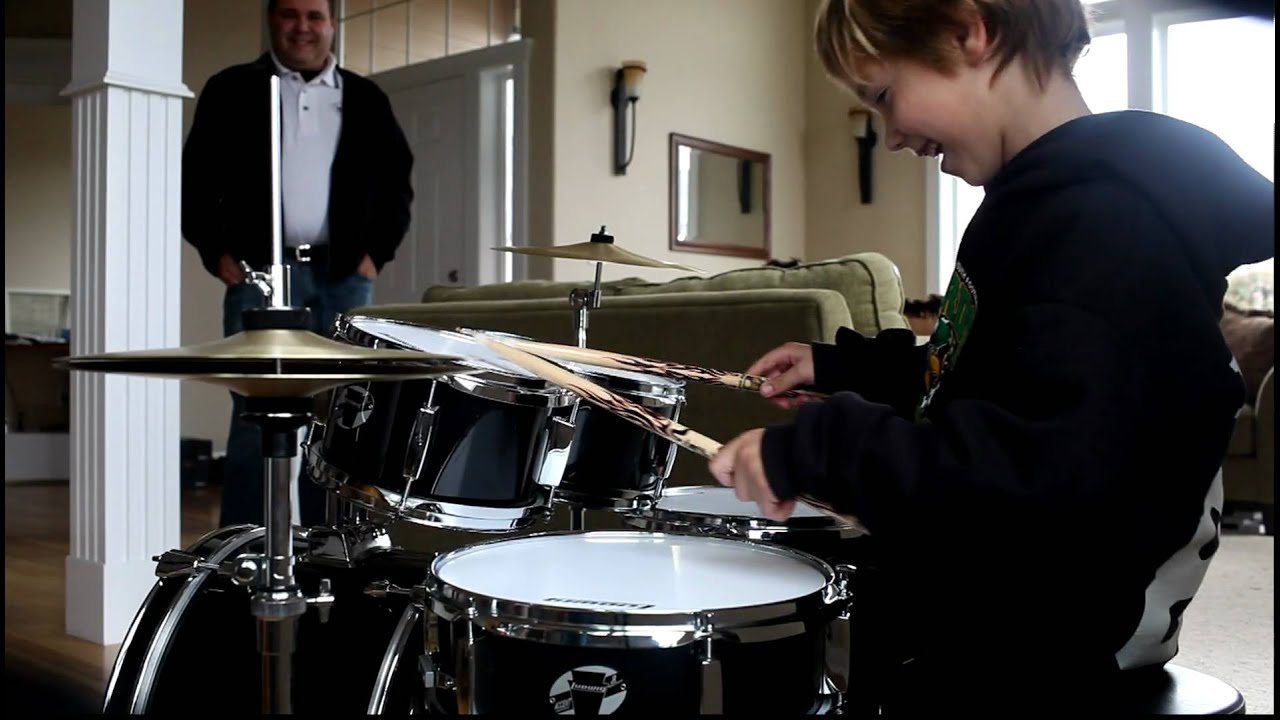 Birthday Drum Surprise YouTube