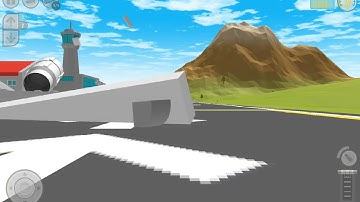 Realistic plane crash [ Draw Bricks]