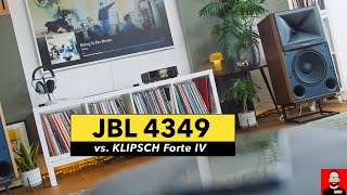 KAPOW! JBL 4349 (vs. KLIPSCH Forte IV)