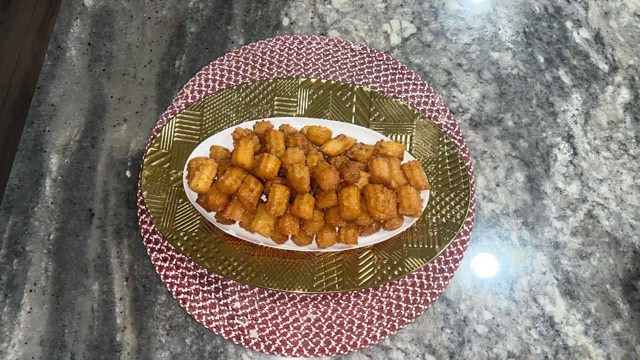 حلو بلح الشام بمكونات سهله ولذيذه جداً في شهر رمضان |سفره مع سمر 