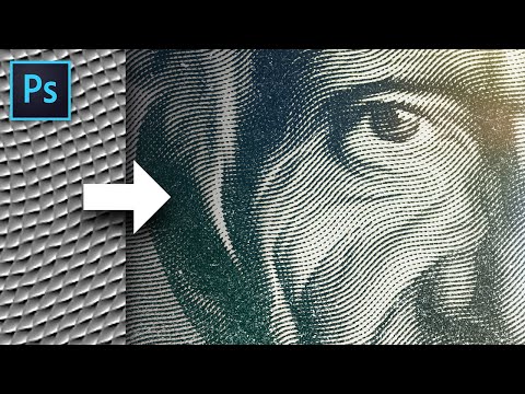 This Magic Texture Creates An Engraved Money Effect In Photoshop!