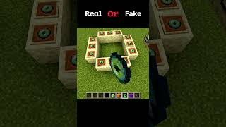 real or fake🤔 (payphone) #Minecraft #shorts #fyp