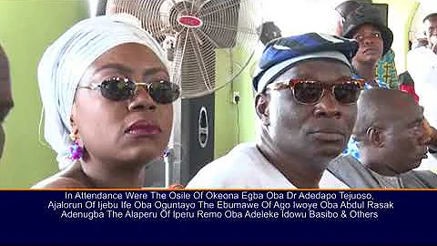 OBA ADEYEMI OLANREWAJU ADEKEYE THE JOGA ORILE IN O...