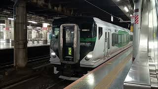 26年6月E257系試運転上野駅出発♪