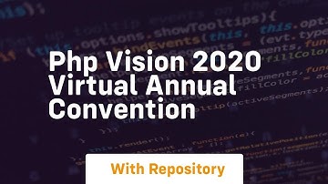 Php vision 2020 virtual annual convention