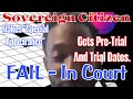 Sovereign Citizen Makes Special Appearance for Traffic Tickets FAIL In Court
