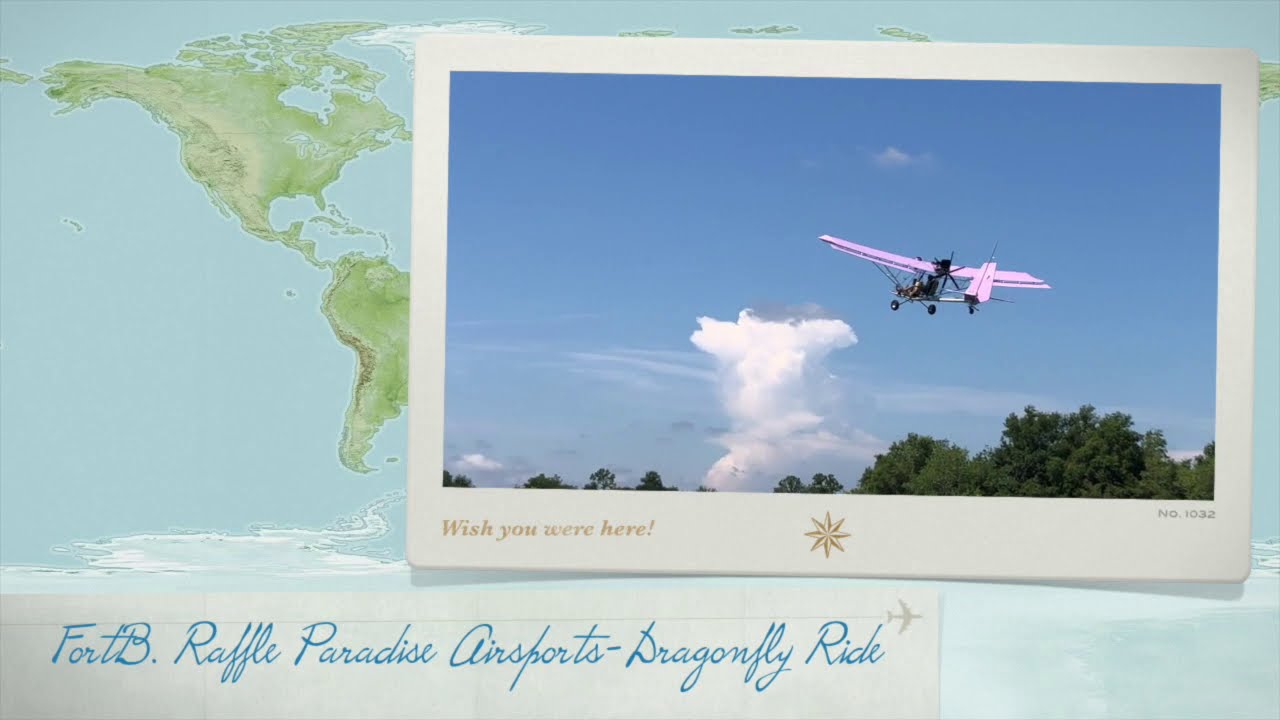 Dragonfly Raffle Ride - YouTube