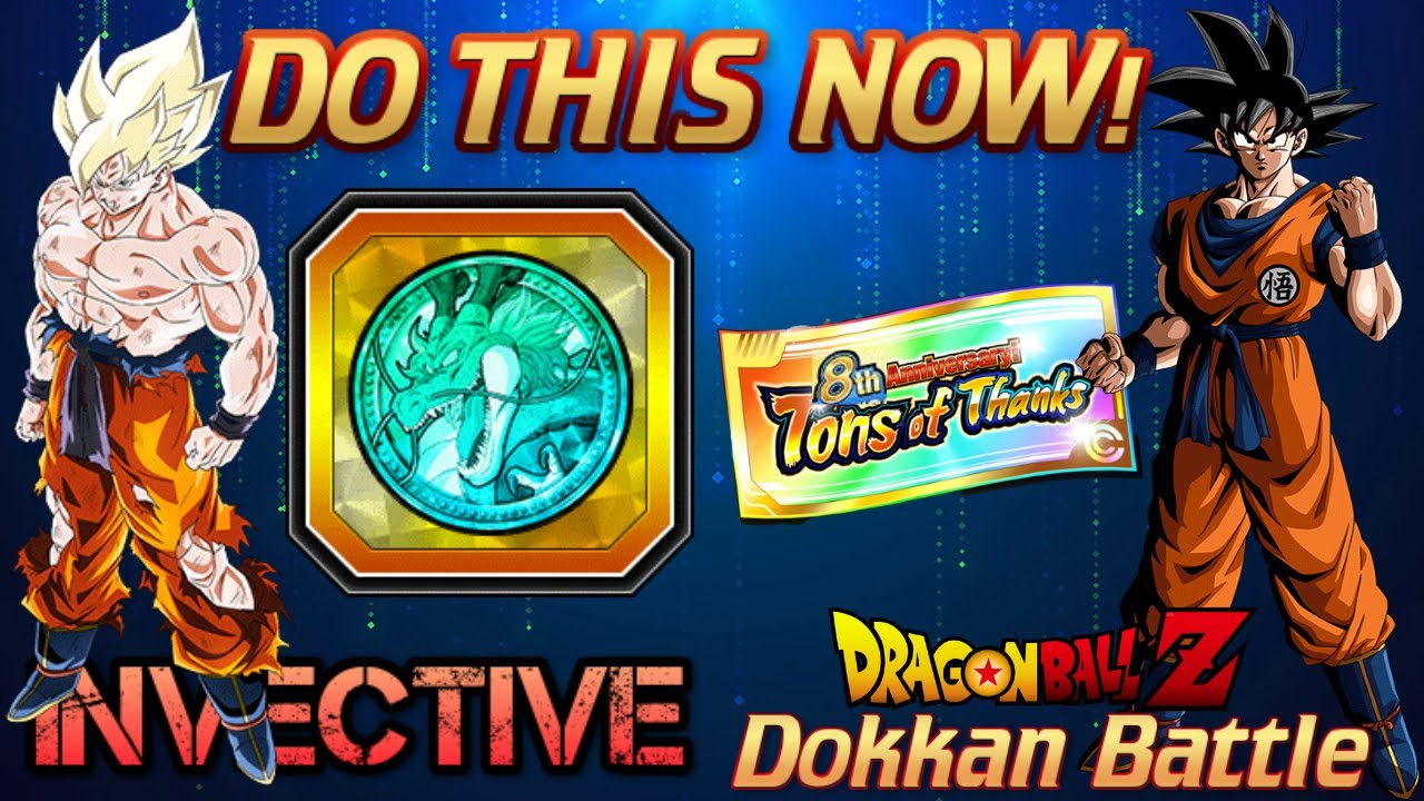 GET THIS NOW! Carnival Coin Shop & Tons of Thanks TICKETS DBZ: Dokkan Battle (Global)