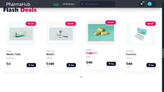 Pharmacy Management System  || MERN || Web development || HTML || React