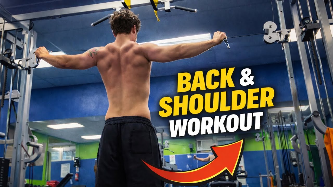 Cut day 6 - Back & shoulders 