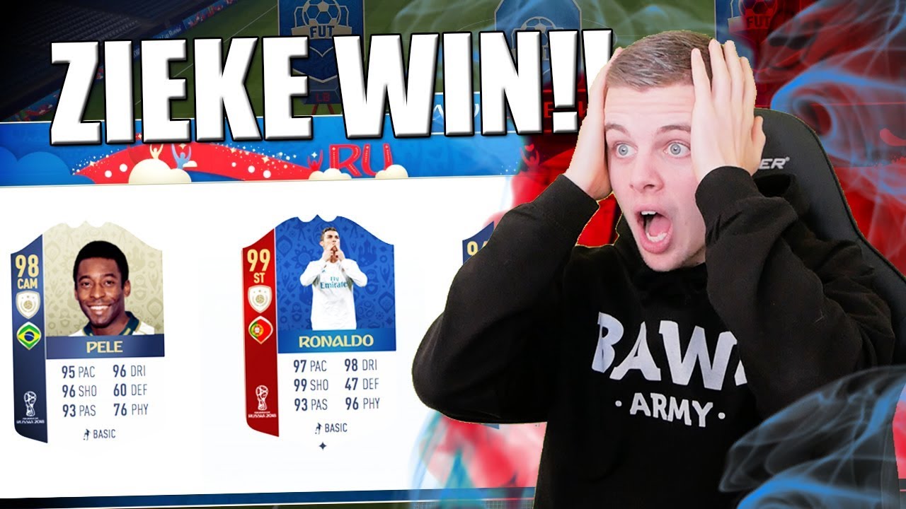 ZIEKE WORLD CUP FUT DRAFT WIN + LEKKER PACKS!! NEDERLANDS