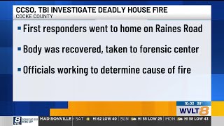 TBI investigating deadly Cocke County house fire