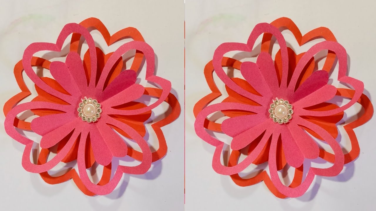 DIY Easy & Beautiful Paper Flower Making Idea 😍 / Paper Flower .
