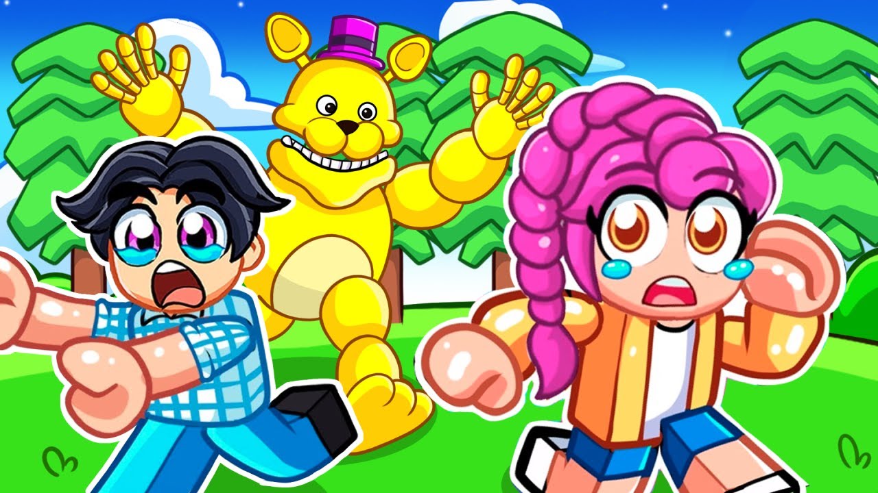 ESCAPE FAST FREDBEAR IN ROBLOX! (Kpop Demon Hunters)