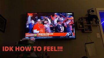 BEARS TRADE UP TO DRAFT JUSTIN FIELDS AT NUMBER 11! (Bears Fan Reaction)