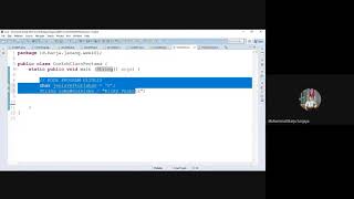 Celebrity Java Study Group - Memulai Pemrograman Java J2SE - Week01 Profile