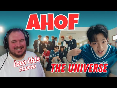 AHOF(아홉) - The Universe ‘파랑 학교, 초록 잔디, 빨간 운동화' Official MV reaction
