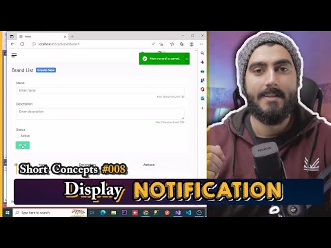 Designing Beautiful Notifications in ASP.NET Core: A Guide |  Short Concept Series | #008