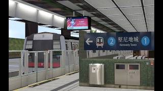 [ISL New APG PSD]Riding a MTR Door Cushion Metro Cammell M-Train|Island Line|(Kennedy Town-Chai Wan)