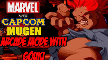 Marvel vs.Capcom M.U.G.E.N: w/ Gouki Arcade Mode