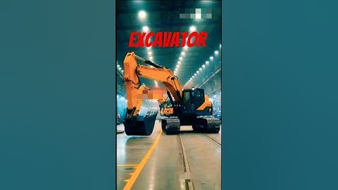 How Heavy Excavators Are Manufactured #motionhorizon #technology #facts #excavator #heavyexcavator
