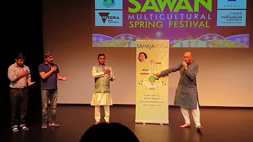 Kundalini Yoga Demo - Sahaja Yoga Melbourne Team @ 2018 Sawan Multicultural Festival Australia