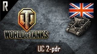 ► World of Tanks: UC 2 pdr, British Tier II tank destroyer [9 kills, 563 dmg]