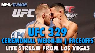Download lagu UFC 329: McGregor vs. Holloway 2 ceremonial weigh-ins and faceoffs | Fri. @ 9 p.m. ET