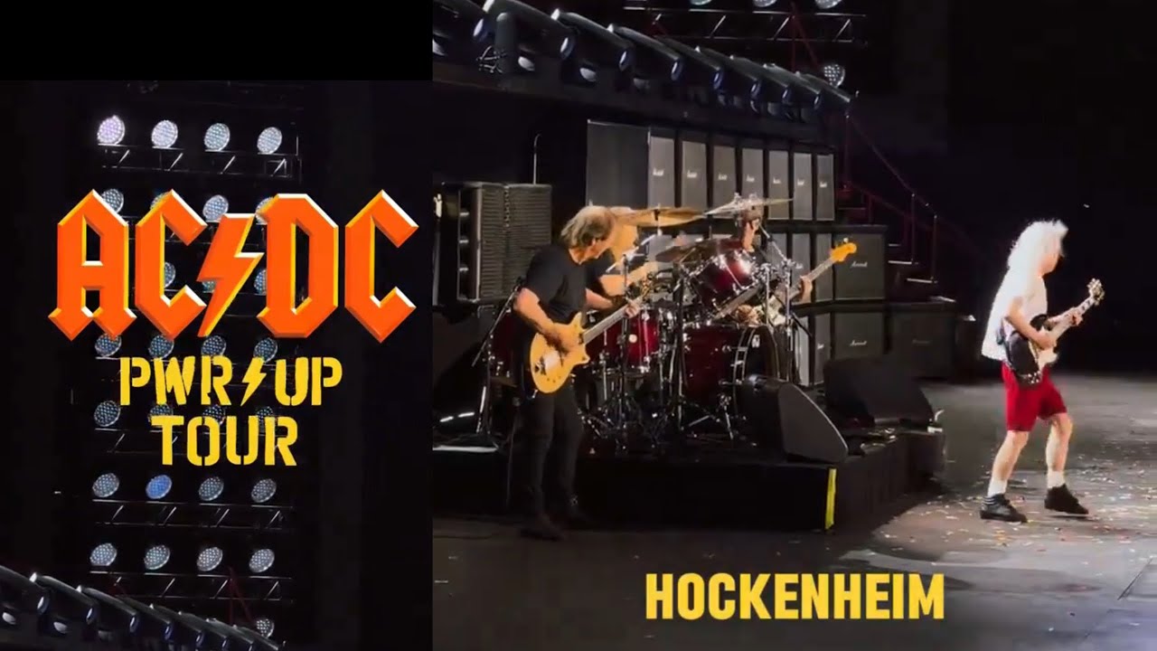 AC/DC - Fans en Hockenheim | Power Up Tour 2024 - YouTube