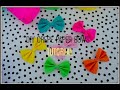 🎀 Lets Make Cute Bows | Crepe Paper | TUTORIAL